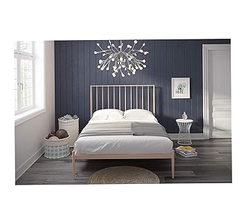 Amazon Com Wood Style Metal Bed With Storage Pink Queen