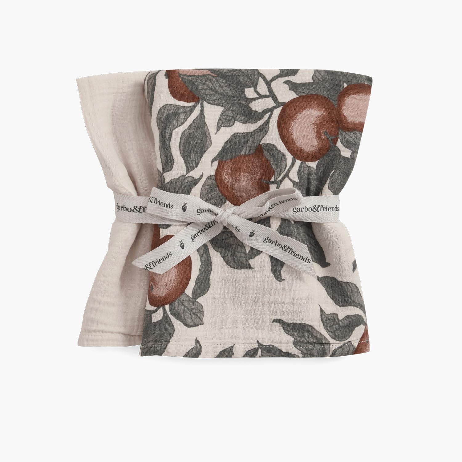 garbo＆friends ガルボアンドフレンズ おくるみ ブランケット モスリン スモール ベビー 赤ちゃん 2点セット MUSLIN BLANKET SMALL 2PCS Pomme(5700)商品画像