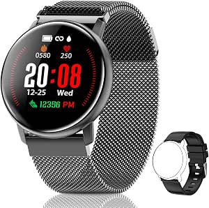 CanMixs Smartwatch, CM12 Reloj Inteligente Pulsera de Actividad Impermeable  IP67 Pulsera Inteligente con Podómetro, Monitor de Sueño, SMS Notificación  etc para Hombre Mujer Niños iOS y Android : Amazon.es: Electrónica