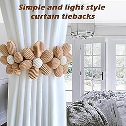 SRG Sunflower Curtain Tiebacks-2 Pack | Curtain