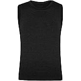 Roadbox Boys Compression Sleeveless Shirts, Kids Athletic Tank Tops Youth Quick Dry Undershirts for Football Basketball Black