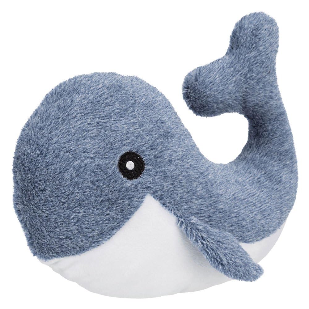 TRIXIE Be Nordic plush toy for dogs whale Brunold – maritime cuddle toy for dogs for play and snuggling – robust & durable – 36040