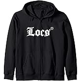 Locs sunglasses official clothing brand Zip Hoodie