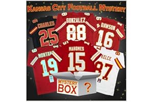 HOFSM.COM HALL OF FAME SPORTS MEMORABILIA Autographed/Signed Kansas City Football Jersey Mystery Box with PSA JSA or Beckett COA