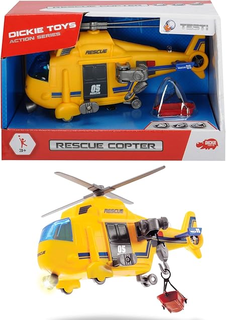 dickie toys helicopter with lights and sound