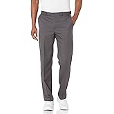 PGA Tour Mens Flat Front Golf Pant with Expandable Waistband (Waist Size 30-44 Big & Tall)