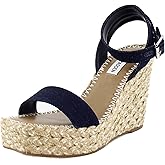 Steve Madden Cosmo Women's Sandals Denim Fabric Size 7.5 M