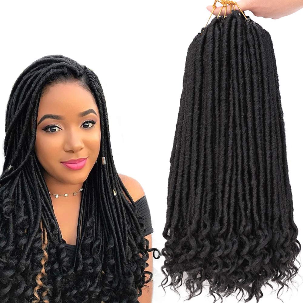 Amazon Com Gx Beauty Goddess Locs Crochet Hair 20inch Faux Locs