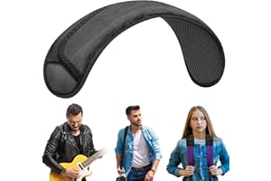 FIEIL Extra Thick Shoulder Strap Pad, Universal Replacement Shoulder Pad, for Shoulder Bags, Guitar Strap, Detachable Shoulder Strap Pad Pads Help Relieve Shoulder Pain(Sandwich Mesh)
