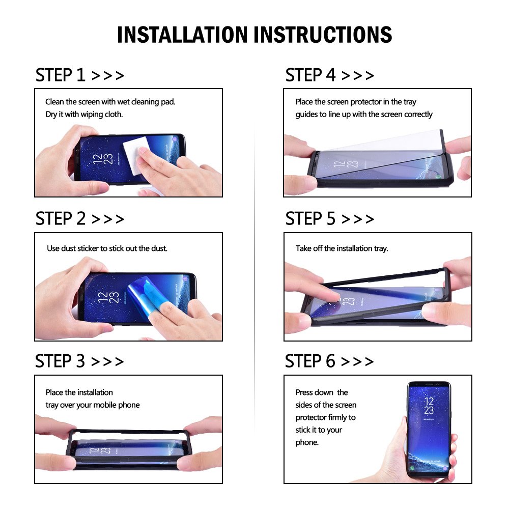 Galaxy S9 Plus Screen Protector, Galaxy S9 Plus Tempered Glass Screen Protector [3D Curved Tempered] Case Friendly for Samsung Galaxy S9 Plus 2018 released