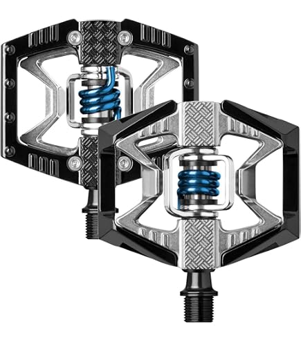 Amazon.com: CRANKBROT Pedals. Dual Double Shot 2 Black/Blue