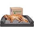 Furhaven Orthopedic, Cooling Gel, and Memory Foam Pet Beds for Small, Medium, and Large Dogs and Cats - Luxe Perfect Comfort 