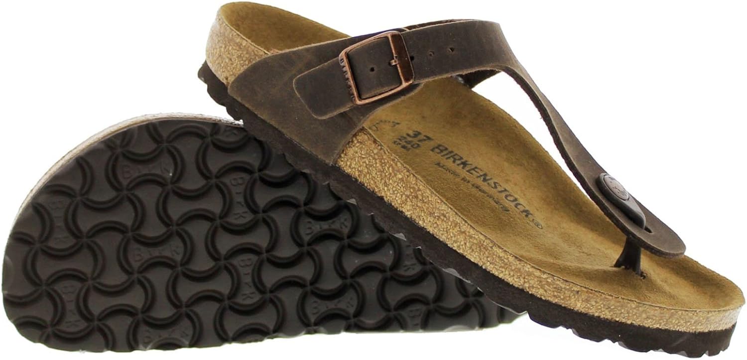 Amazon.com | Birkenstock 'Gizeh Vegan' Women's Slide Sandal (Warm Cocoa Brown) (37 N EU - 6 to 6 