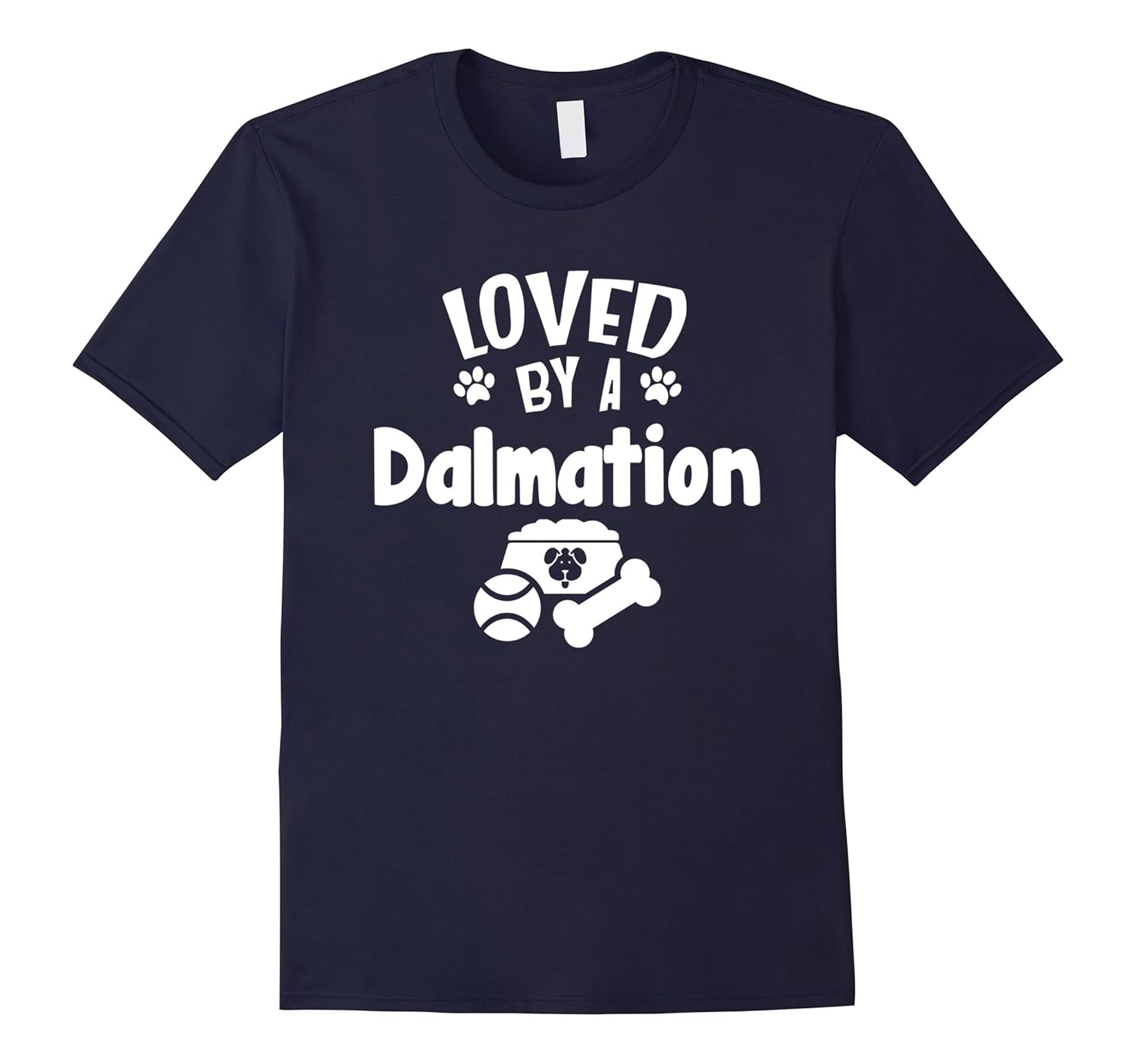 Love Dalmations Cute Dog T-shirt for Women Men-FL