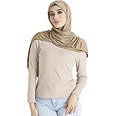 Xirhoot Premium Jersey Hijab Scarf for Women - Muslim Head Scarf