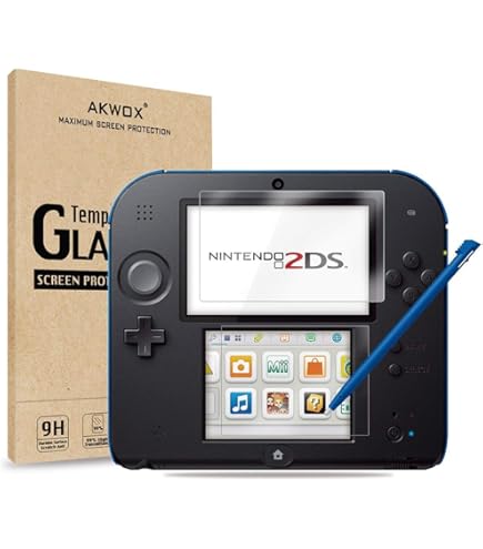 RK@2DS OEM Nintendo 2DS Shell Housing Swap L R ABXY Buttons Blue