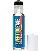 Basic Vigor Vertigo Ease Roll-On (10ml) - Natural &amp; Fast-Acting Vertigo and Dizziness Support with Lavender, Ginger, Frankincense &amp; Essential Oils - Combat Travel Sickness