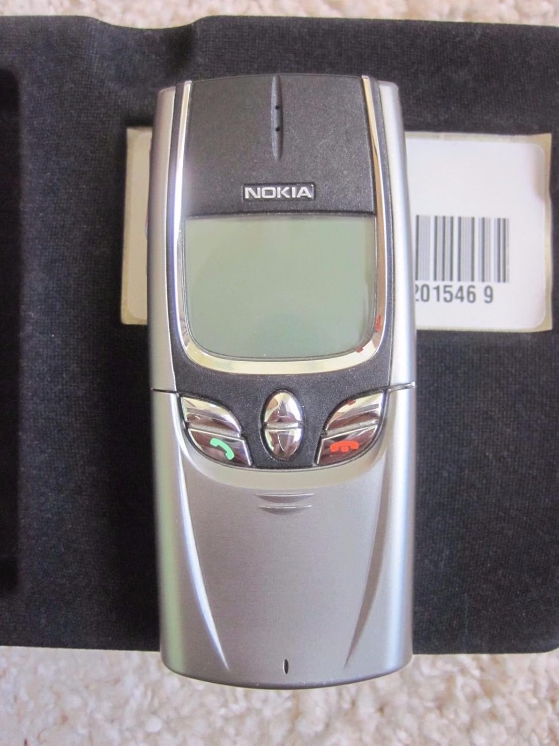 NOKIA 8850 SILVER MOBILE PHONE UNLOCKED & SIMFREE FULLY REFURBISHED