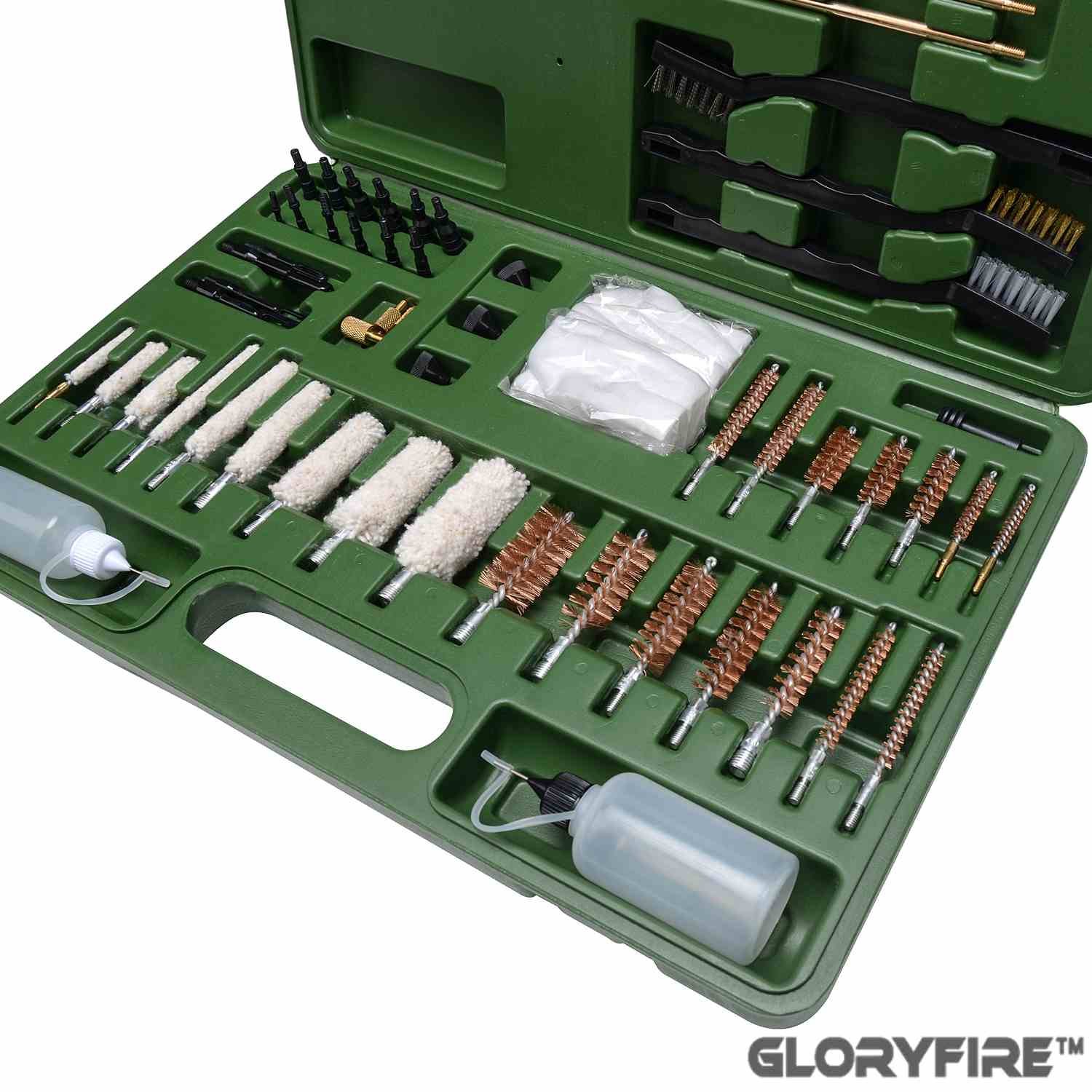 GLORYFIRE Universal Gun Cleaning Kit Hunting Rilfe Handgun Shot Gun
