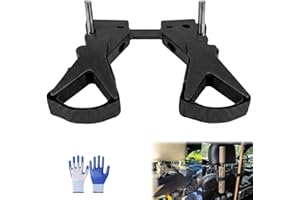 The Ultimate Universal Seat Back Gun Rack, Adjustable Vehicle Rifle Holder, Seat Back Easy to Install Vertical Guns Holder, A