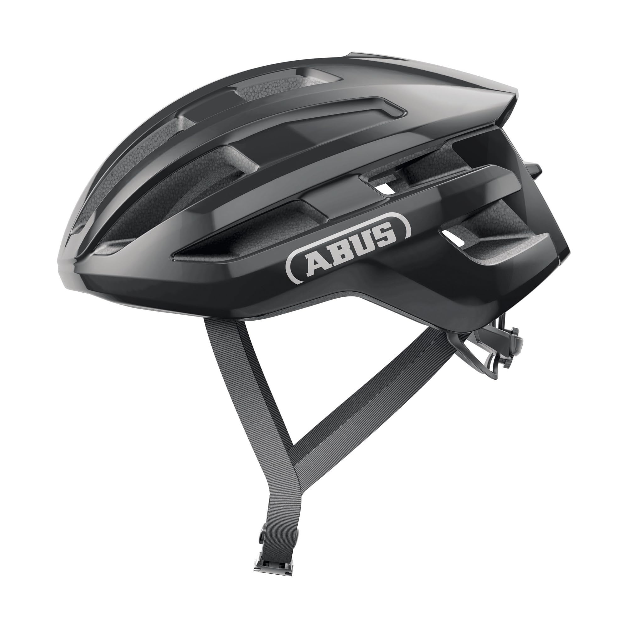 ABUS PowerDome road bike helmet - lightweight bike helmet with clever ventilation system and aerodynamic profile - Made in Italy - for men and women