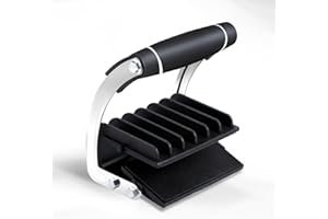 VOORIC Panel Carrier, Plywood Lifting Tool, Drywall Carrying Tool - Save Effort Wear Resistant Plywood Carriers Tool for Wood, Synthetic Cement Board with 0 to 1-inch Grip Range (1 Pack-Max to 1 inch)