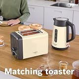 Bosch DesignLine Plus 1.7L 3000W Cordless Kettle Cream view 6