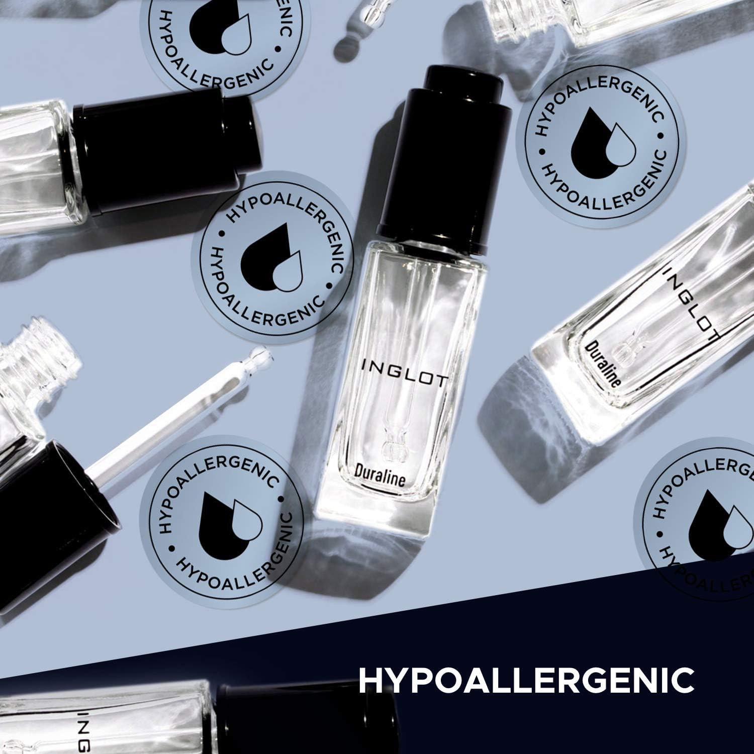 Inglot Duraline, Black, 9 ml (Pack of 1) - Image 4