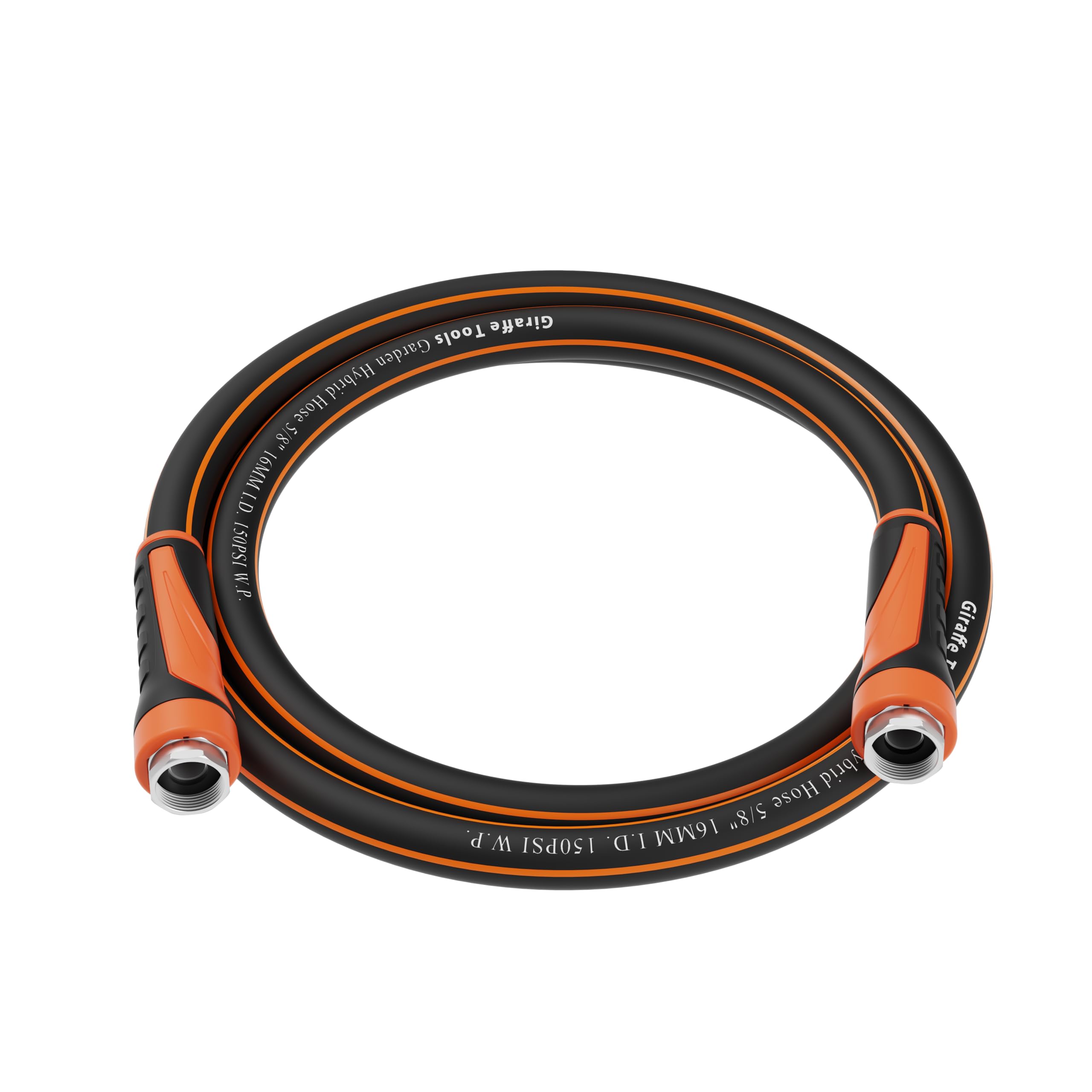 Photo 1 of Giraffe Tools Garden Leader Hose 5ft x 5/8", Short Water Hose Heavy Duty, Flexible, Lightweight Hybrid Hose with Swivel Handle, Double Female Fittings, Burst 600 PSI