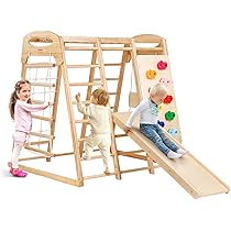 Montessori Slide Indoor Play Toys For Toddlers VEVOR Indoor Jungle