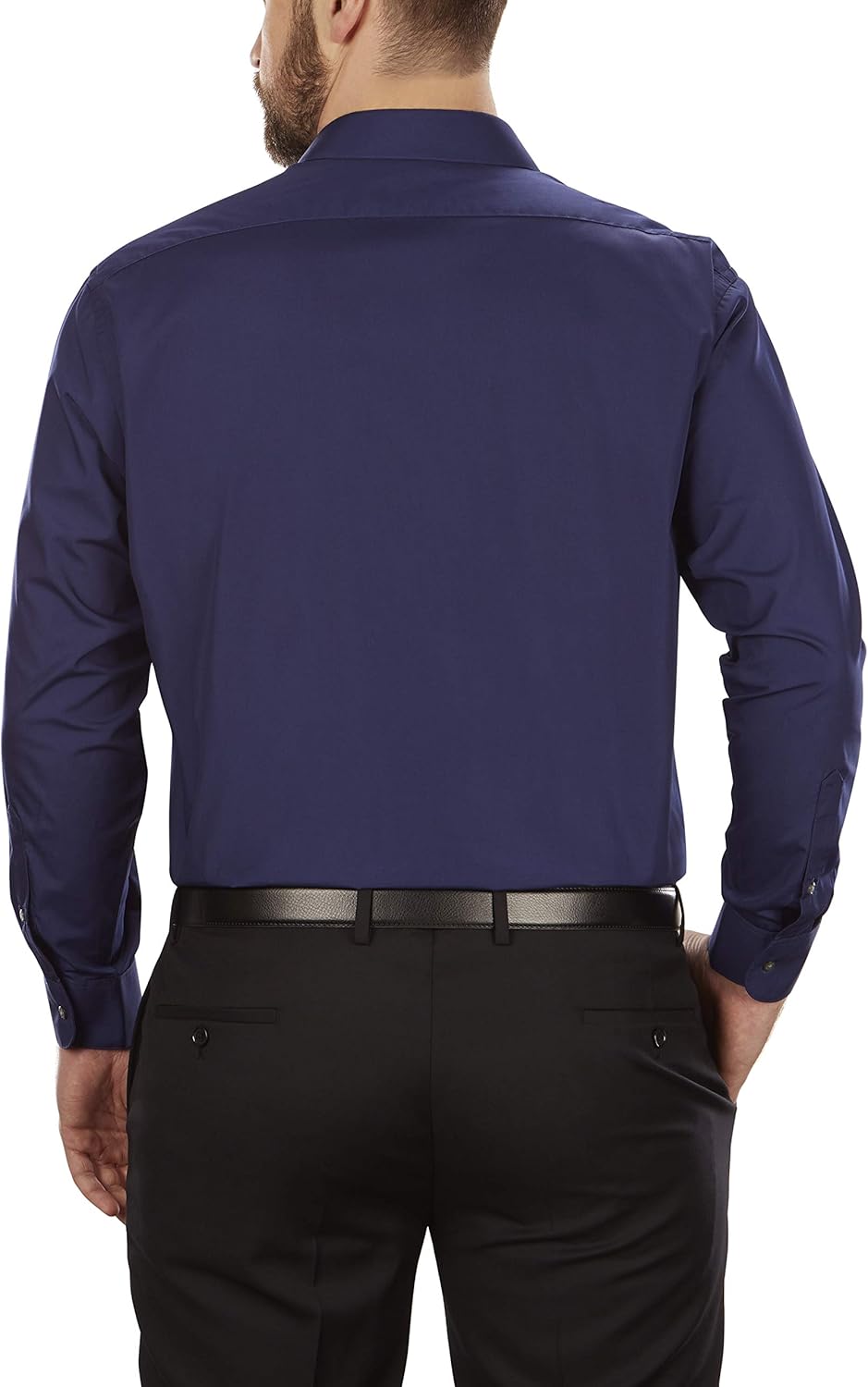 Van Heusen Men's BIG FIT Dress Shirts Poplin (Big and Tall) at  Men’s Clothing store