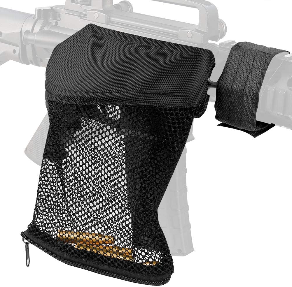 Feyachi Brass Shell Catcher, Tactical Cartridge Nylon Mesh Collector