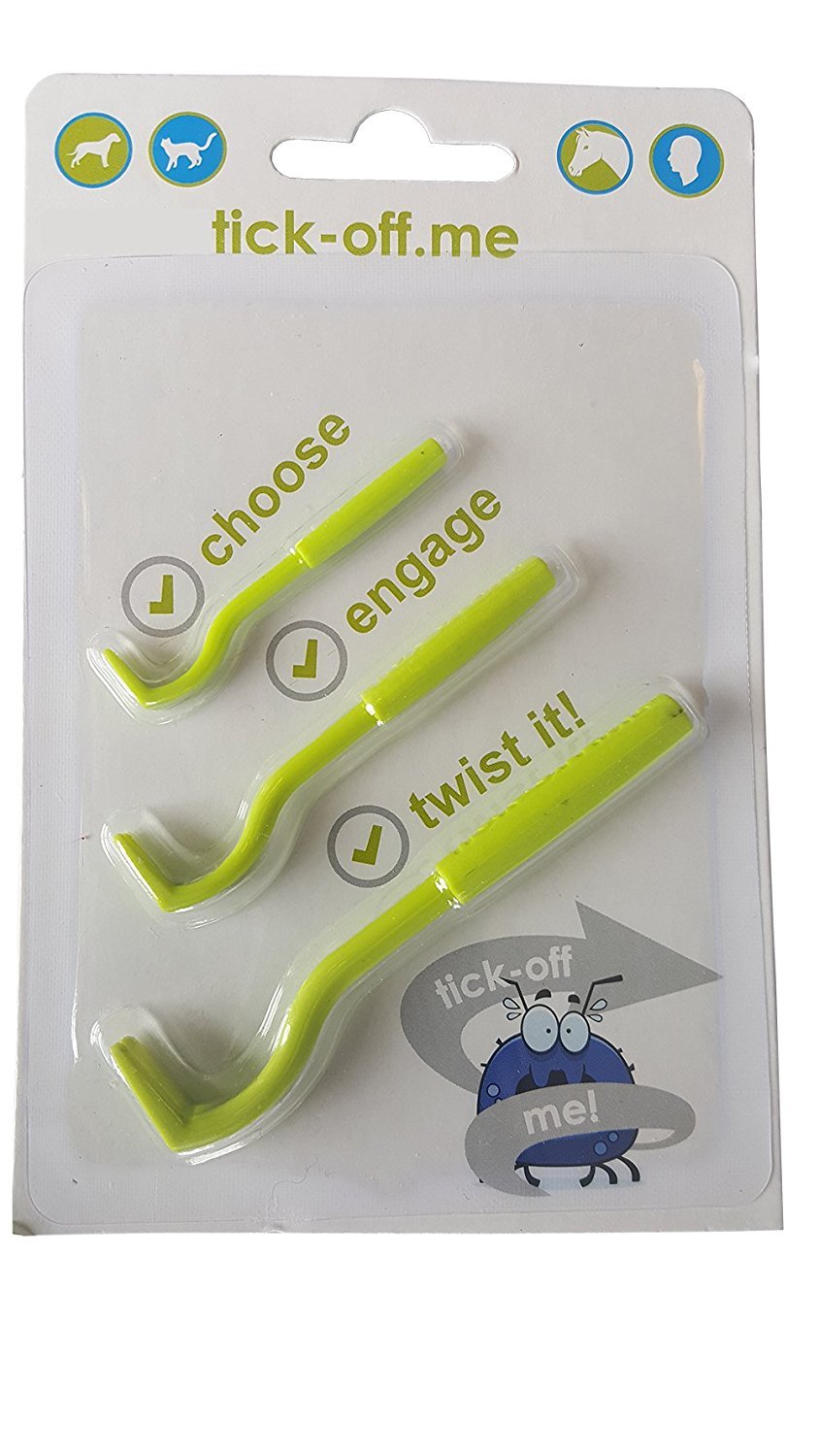 Tick-Off Tick Remover for Dogs Cats Horses Pets People
