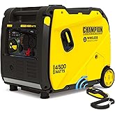 Champion Power Equipment 4500-Watt Wireless Remote Start Inverter Generator with Quiet Technology and CO Shield