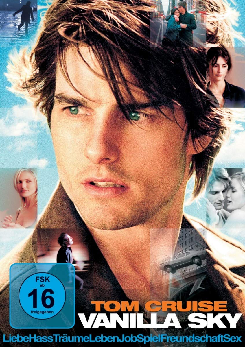 Amazon Com Vanilla Sky Tom Cruise Penelope Cruz Cameron Diaz Kurt Russell Jason Lee Noah Taylor Timothy Spall Tilda Swinton Michael Shannon Delaina Mitchell Shalom Harlow Oona Hart Cameron Crowe Bill Block Cameron