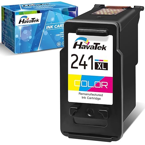 HavaTek Remanufactured Ink Cartridge Replacement for Canon 241