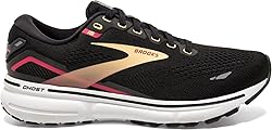 Brooks Women's Sneaker, Black Orange Raspberry, 11.5