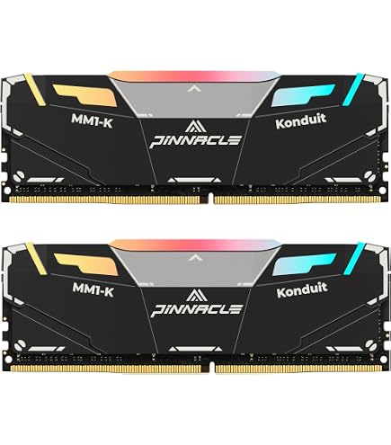TEAMGROUP DDR4 3200MHz 8GB×2 TEAMGROUP Team T-Force Delta RGB DDR4 Gaming Memory, 2 x 8 GB