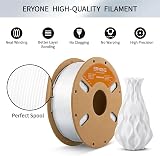 ERYONE PLA Filament 1.75mm 1kg Cool White High Dimensional Accuracy ±0.03mm view 3