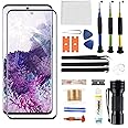 Zgxhga for Samsung Galaxy S20 Plus Screen Replacement,Replacement Screen for Galaxy S20 Plus Series 6.7 inch,Glass Replacement Kit with Repair Tools,Waterproof Adhesive(NO OLED & Touch Digitizer)