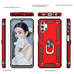 LeYi Case for Samsung A32 5G, A32 5G Case with [2