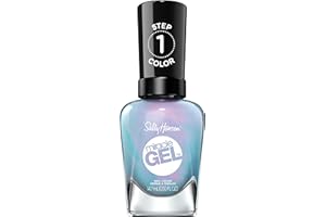 Sally Hansen Miracle Gel™, Lets Get Digtl, Long Lasting, Gel-Like Formula, No UV Lamp Needed, Blue Nail Polish
