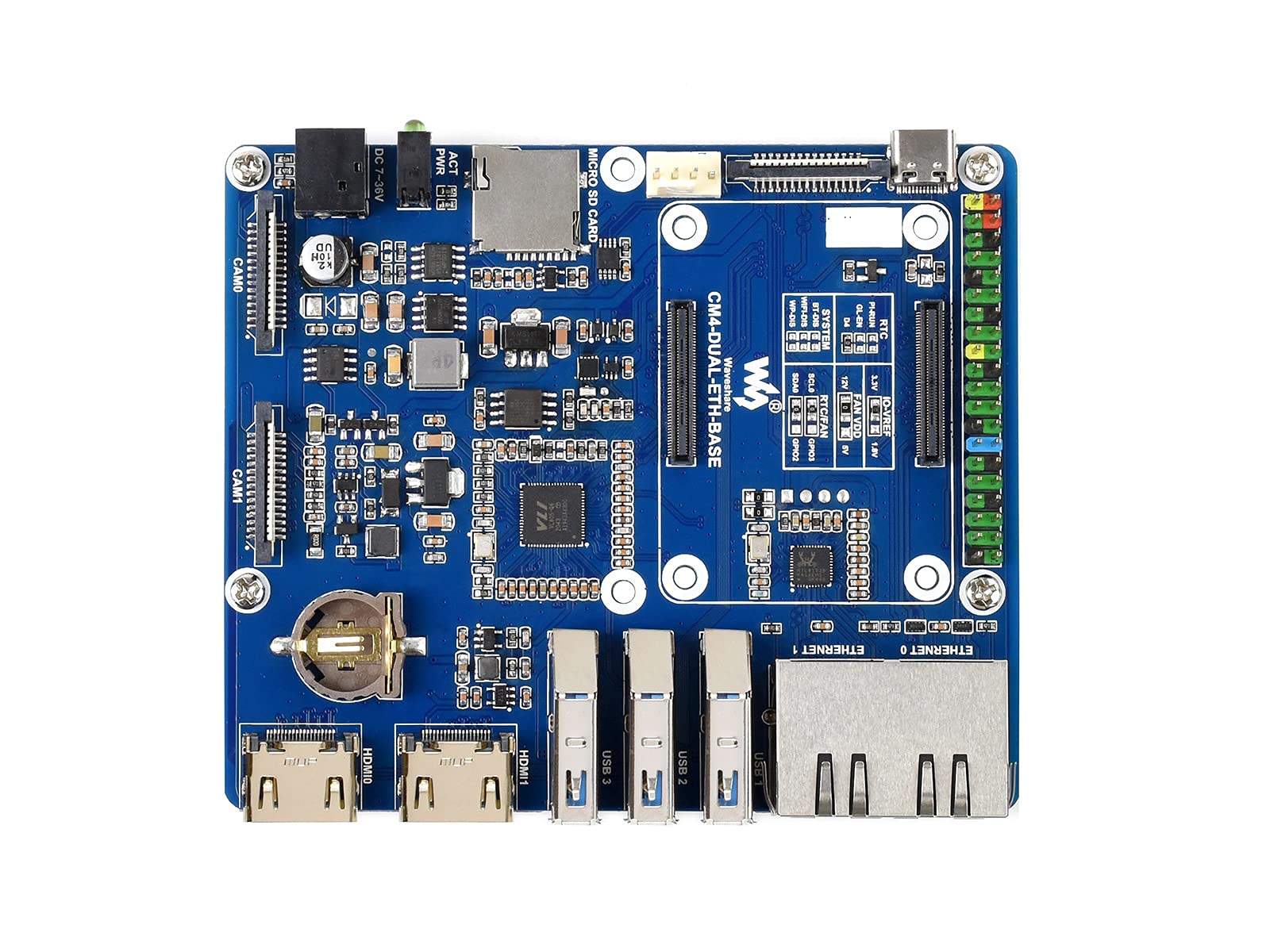 Mua TOP1 Dual Gigabit Ethernet Baseboard, Designed for Raspberry Pi ...