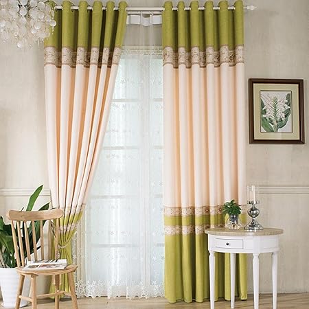 Window Curtain Thicken Cotton And Linen Shade Curtains Bedroom