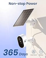 AOSU Solar Security Camera 2K Wireless Outdoor PIR Motion Color Night Vision 2 view 2