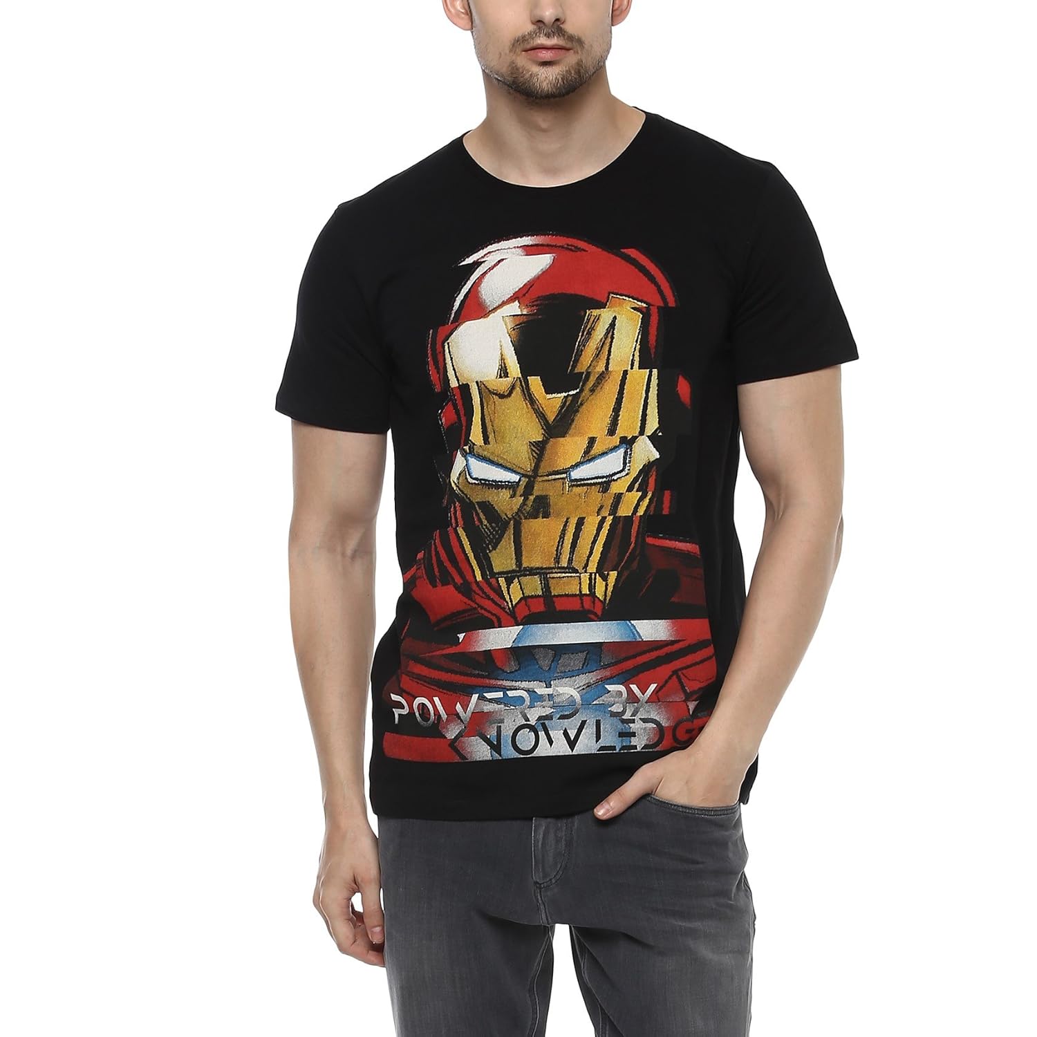 Buy Avengers Men's Printed Regular Fit T-Shirt at Amazon.in