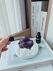 Luckeeper 0.5 lb Rough Crystals Bulk Raw Amethyst