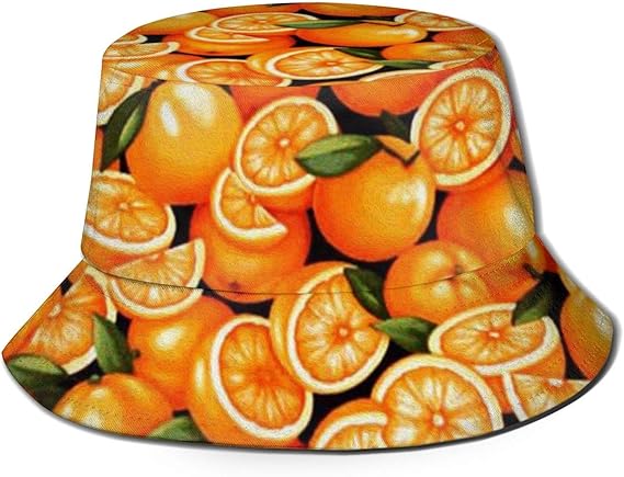 Amazon バケットハット 漁夫帽 オレンジ色 帽子 夏 Uvカット 日焼け防止 紫外線対策 熱中症予防 折りたたみ ハット 小顔効果抜群 通気性 人気な プリント おしゃれ 徒歩 旅行 園芸 旅行用 夏 メンズ レディース ボーイズ ガールズ ハット 通販