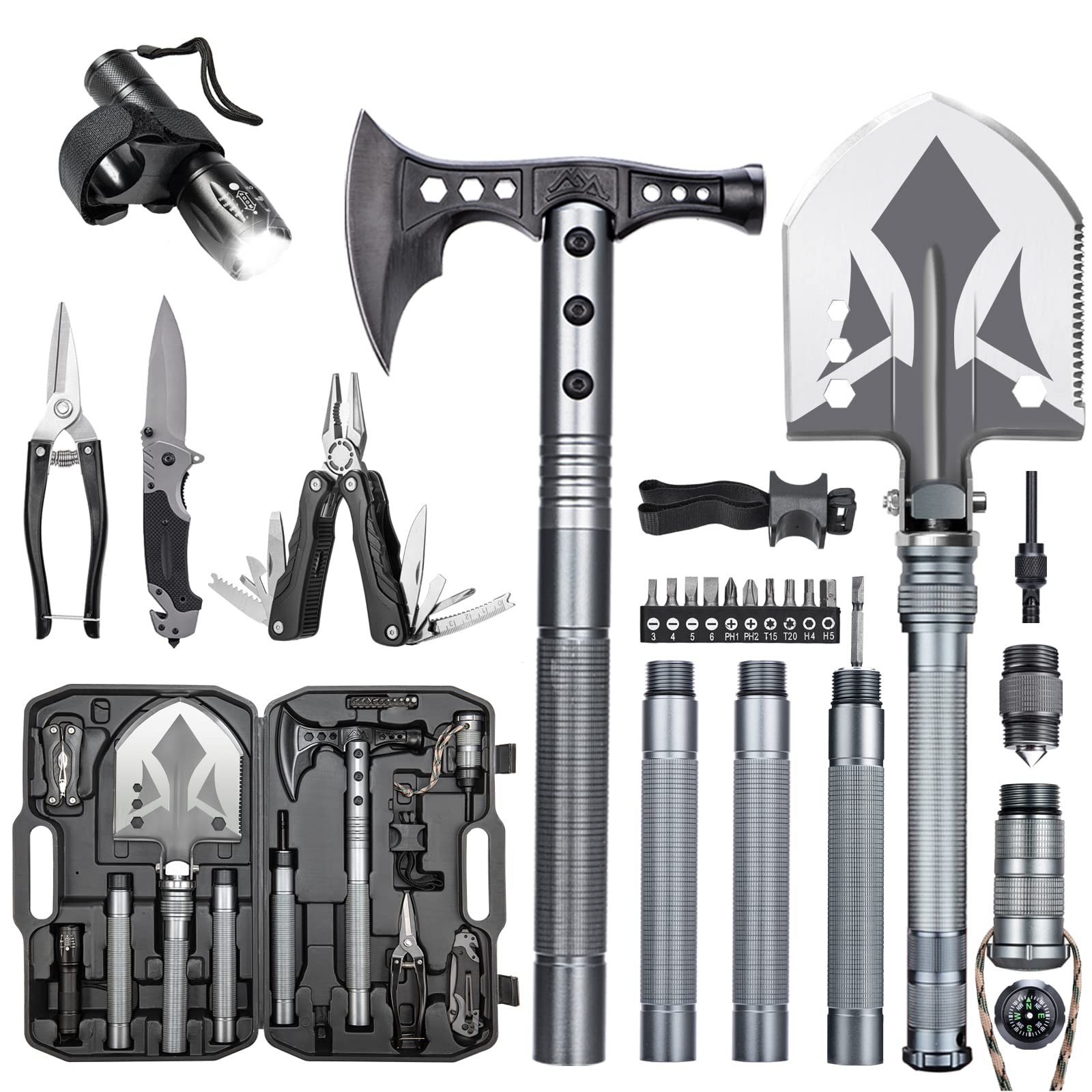 ZENHOSIT Multifunctional Folding Tactical Shovel