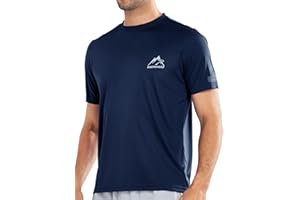 NORTHYARD Men's UPF 50+ Sun Protection Shirts Swim SPF UV Quick Dry Short Sleeve T-Shirts for Athletic Fishing Rash Guard